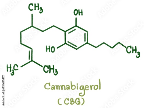 Cannabigerol (CBG) is one of more than 120 identified cannabinoid compounds found in the plant genus Cannabis. Cannabigerol is the non-acidic form of cannabigerolic acid.