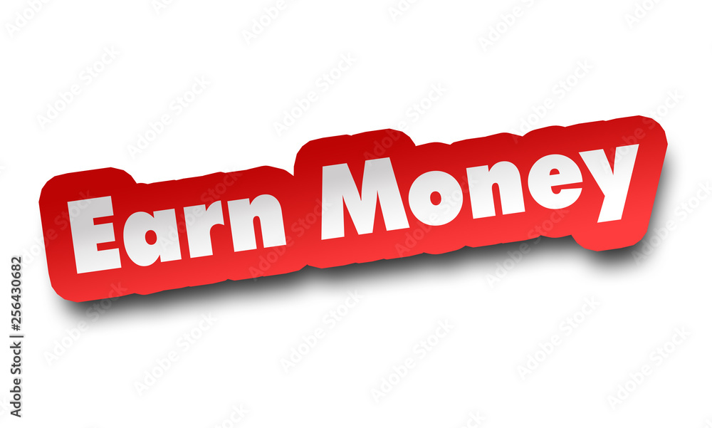 earn money concept 3d illustration isolated earn money concept 3d illustration isolated