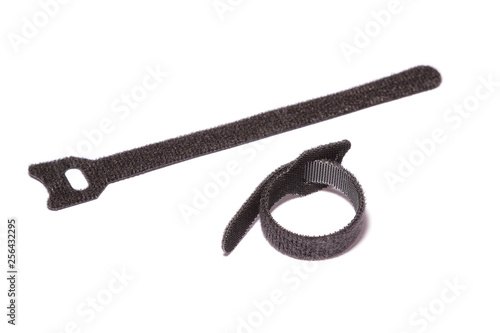 Bild auf Leinwand Colored velcro clamp