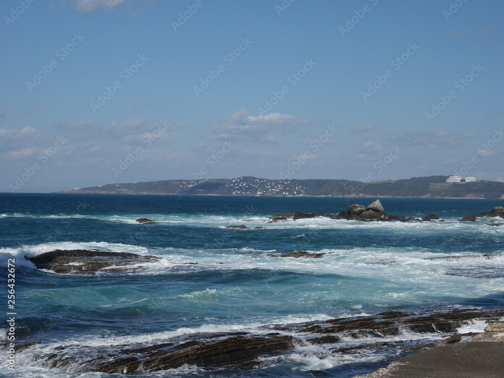 白浜の海