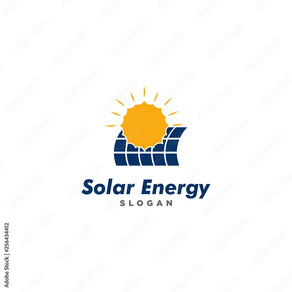 solar energy logo design vector solar energy logo design vector