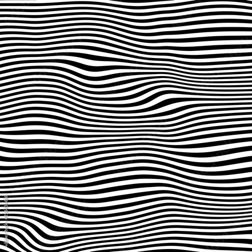 Abstract geometric pattern with visual distortion effect