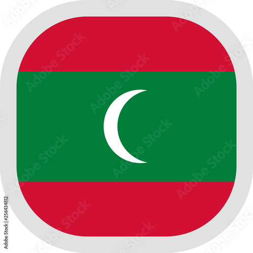 Free Download Icon square shape with Flag on white background - GFXLoad
