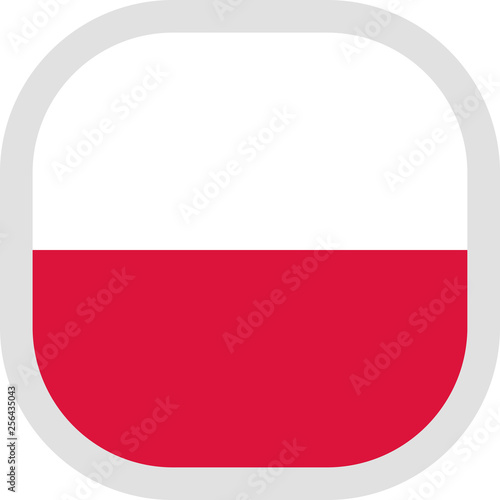 Icon square shape with Flag on white background Free Download Icon square shape with Flag on white background - GFXLoad