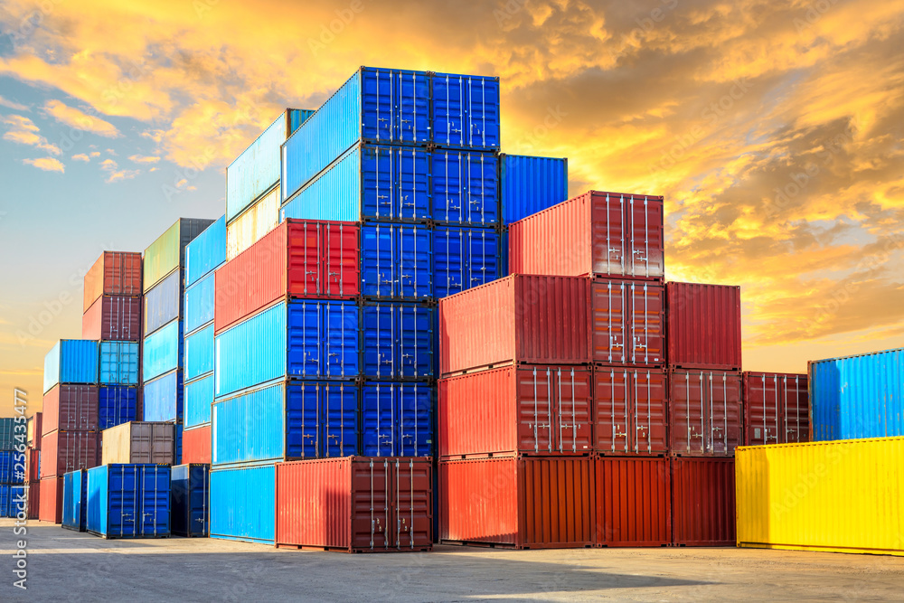 Industrial Container yard for Logistic Import Export business Industrial Container yard for Logistic Import Export business