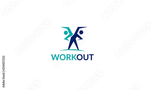 Work out logo
