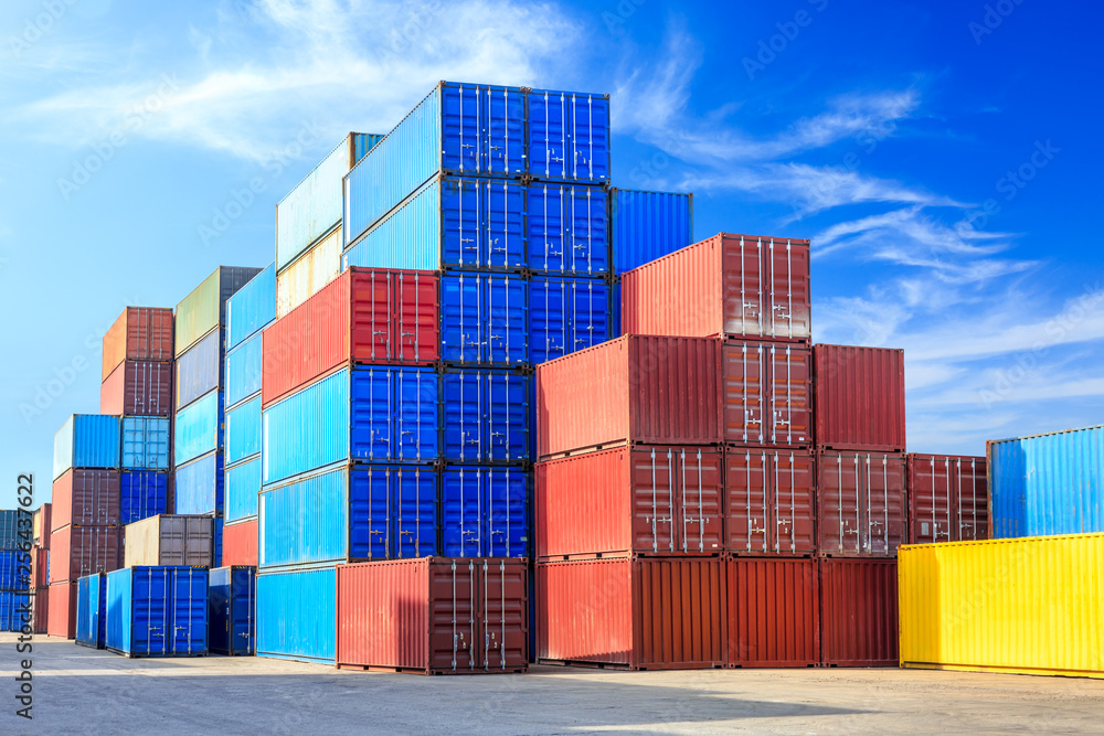 Industrial Container yard for Logistic Import Export business Industrial Container yard for Logistic Import Export business