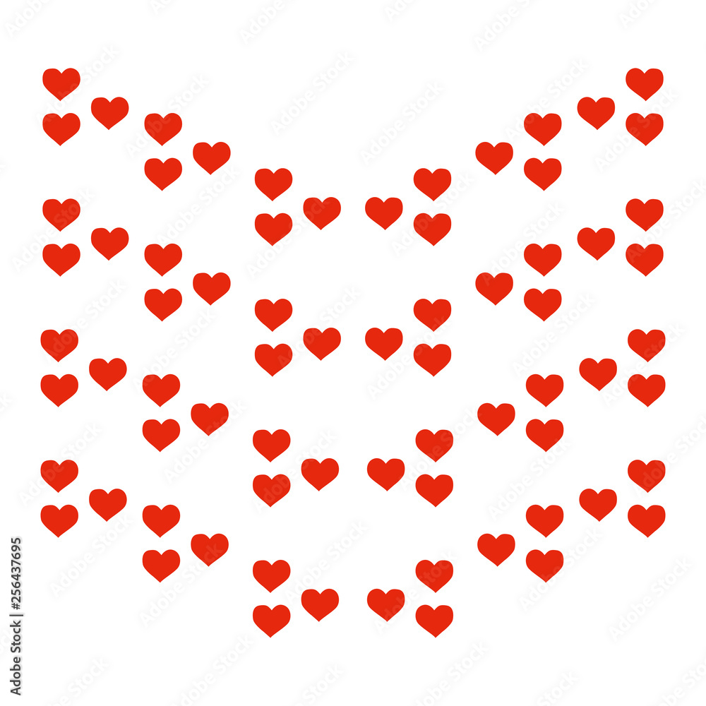 Heart pattern. background look sweet and beautiful for lovers or valentine theme.