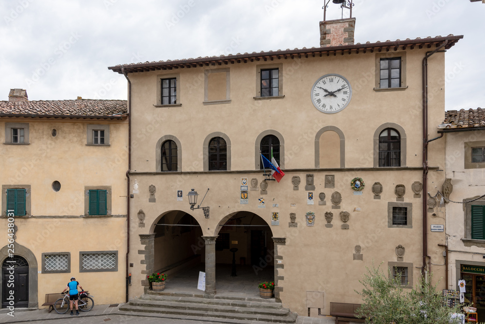 Radda in Chianti, einer der Hauptorte in dem Chiantigebiet zwischen Florenz und Siena