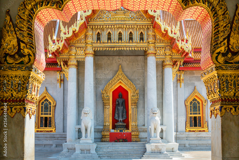Obraz premium Marble temple, Bangkok