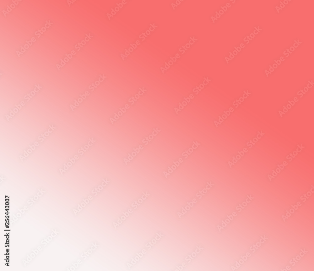 Abstract pink gradient background, color of the year 2019 Living Coral.