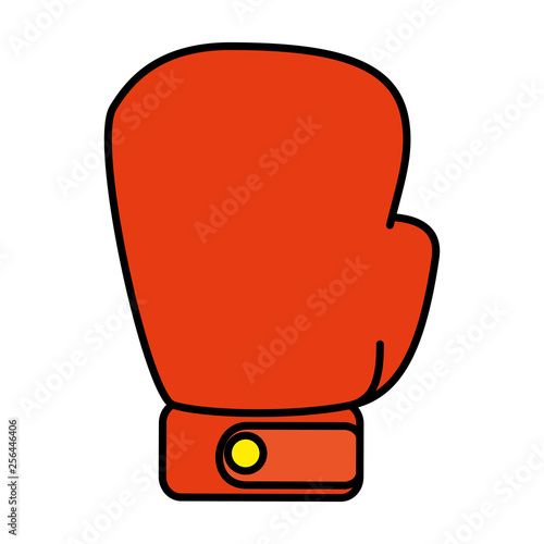 boxing glove isolated icon