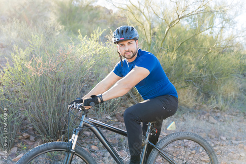 Fototapeta Naklejka Na Ścianę i Meble -  Keeping The Body Strong With Regular Bicycle Rides