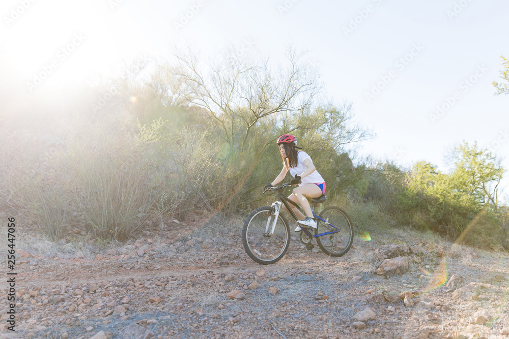 Fototapeta premium Cycling Is The Best Option For Fitness