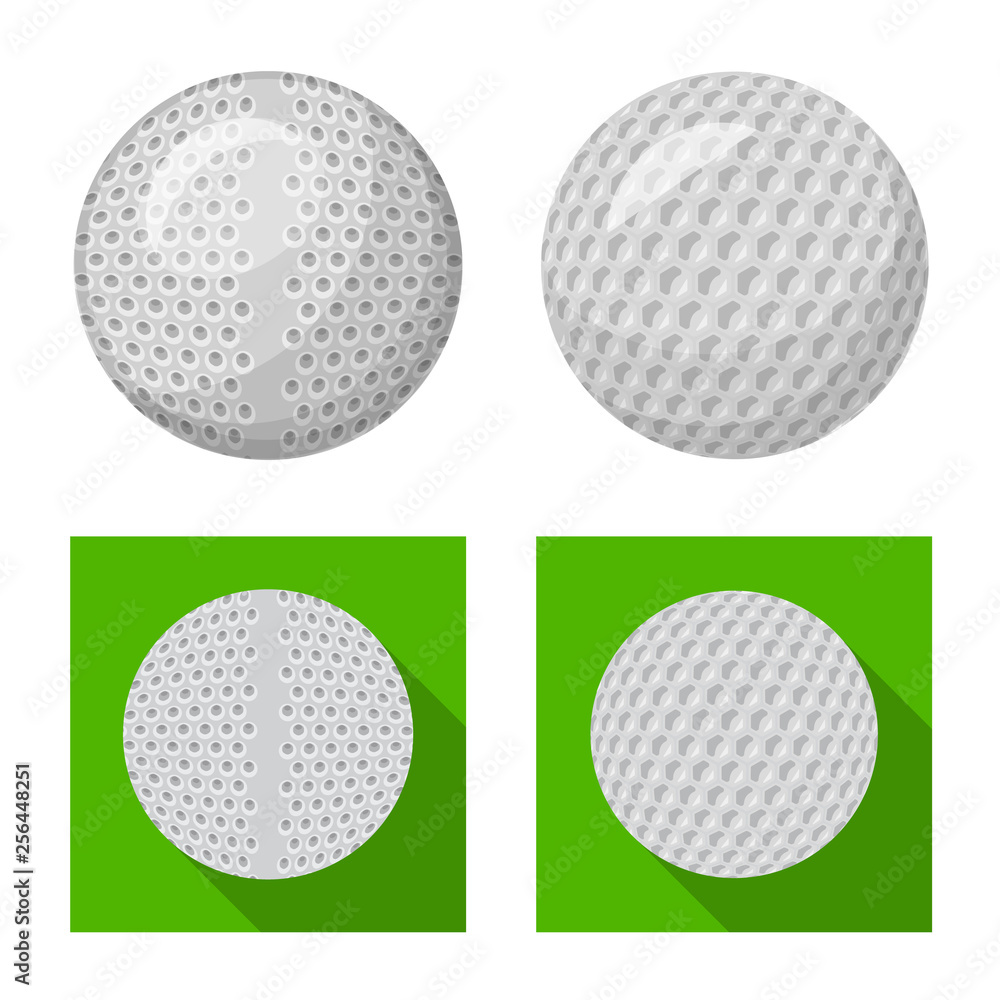 Isolated object of sport and ball icon. Collection of sport and athletic vector icon for stock. Isolated object of sport and ball icon. Collection of sport and athletic vector icon for stock.