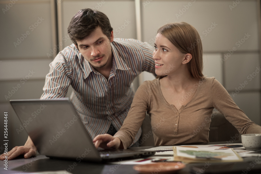 Creative business team working together Creative business team working together