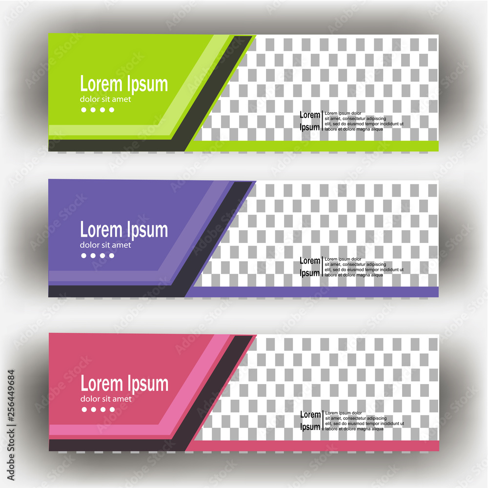 modern header banner template illustration vector modern header banner template illustration vector