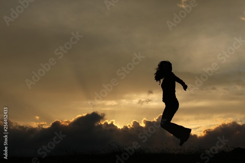 Wallpaper Mural group of happy young people dancing at the beach on beautiful summer sunset .savsat/artvin/turkey Torontodigital.ca