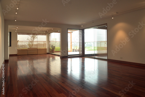 modern interior of a living room