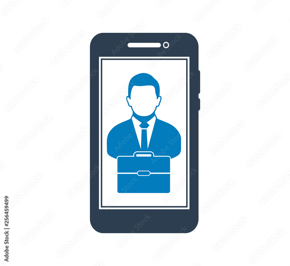 M Commerce Icon. Flat style vector EPS. M Commerce Icon. Flat style vector EPS.