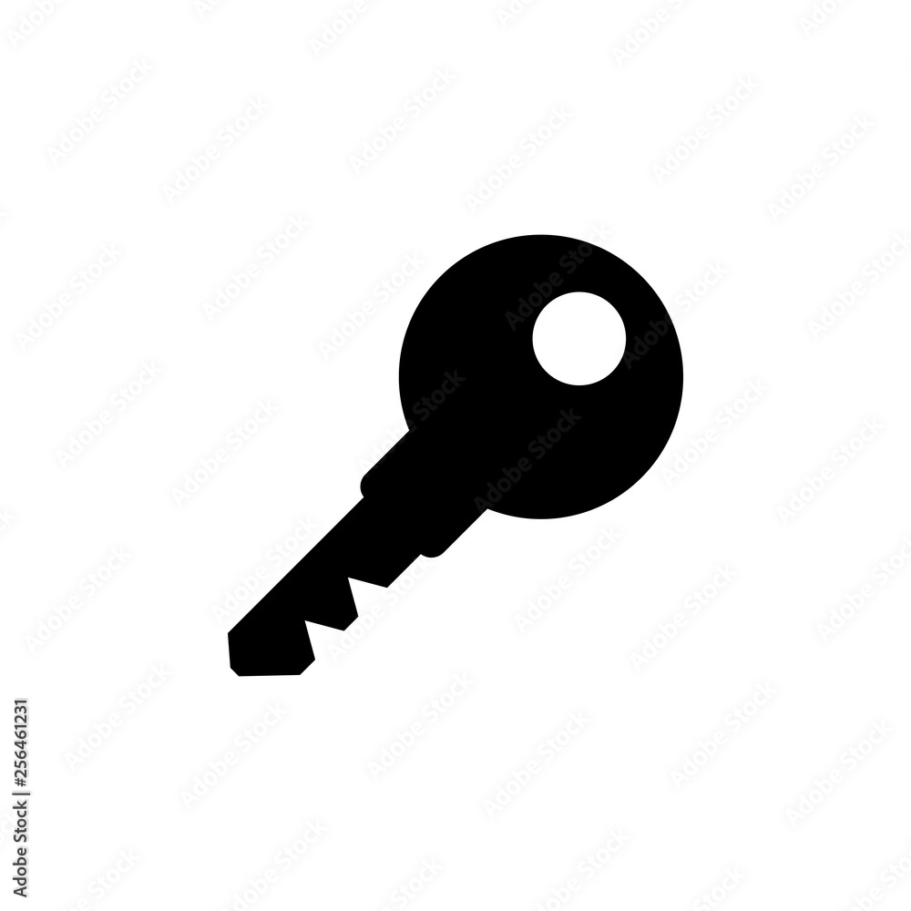 Key icon vector. Key vector icon. Key symbol for web site design Key icon vector. Key vector icon. Key symbol for web site design