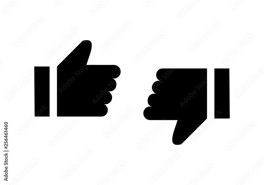 like icon vector. Thumbs up icon. social media icon. Like and dislike icon. Thumbs up and thumbs down like icon vector. Thumbs up icon. social media icon. Like and dislike icon. Thumbs up and thumbs down