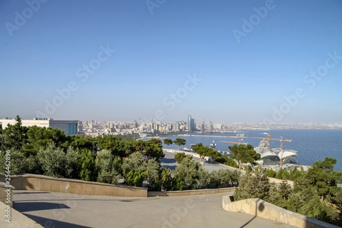 panorama of Baku city