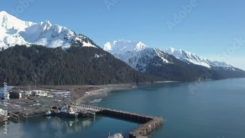 Amazing winter views from Seward, Alaska 