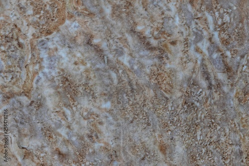 Close up texture of brown marble for background.