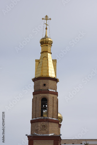  bell tower of the Russian church