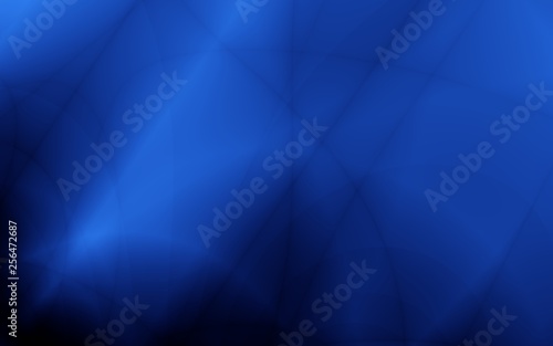 Wide unusual image abstract blue background