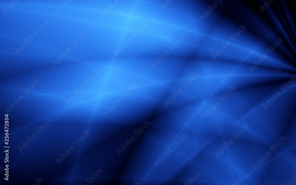 Blue abstract magic image modern design