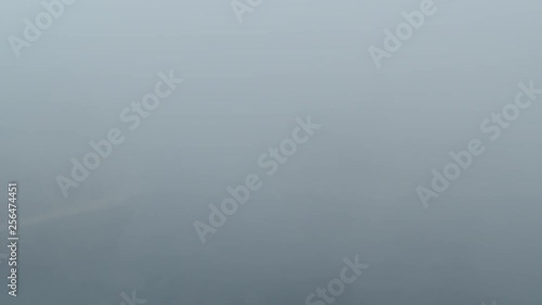 Wallpaper Mural Amazing early morning mist in canyon over lake with blue water  Torontodigital.ca