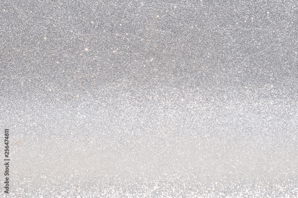 silver glitter abstract background