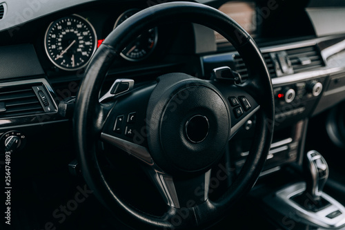 Beautiful interior of the car © pha88