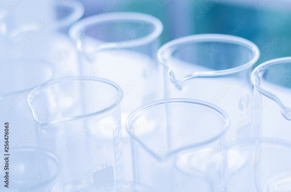 Vacutainer or test tube in lab on table Vacutainer or test tube in lab on table