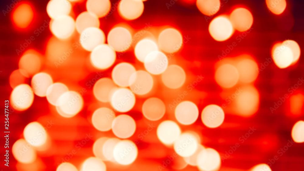 Abstract Background - Orange Bokeh Abstract Background - Orange Bokeh