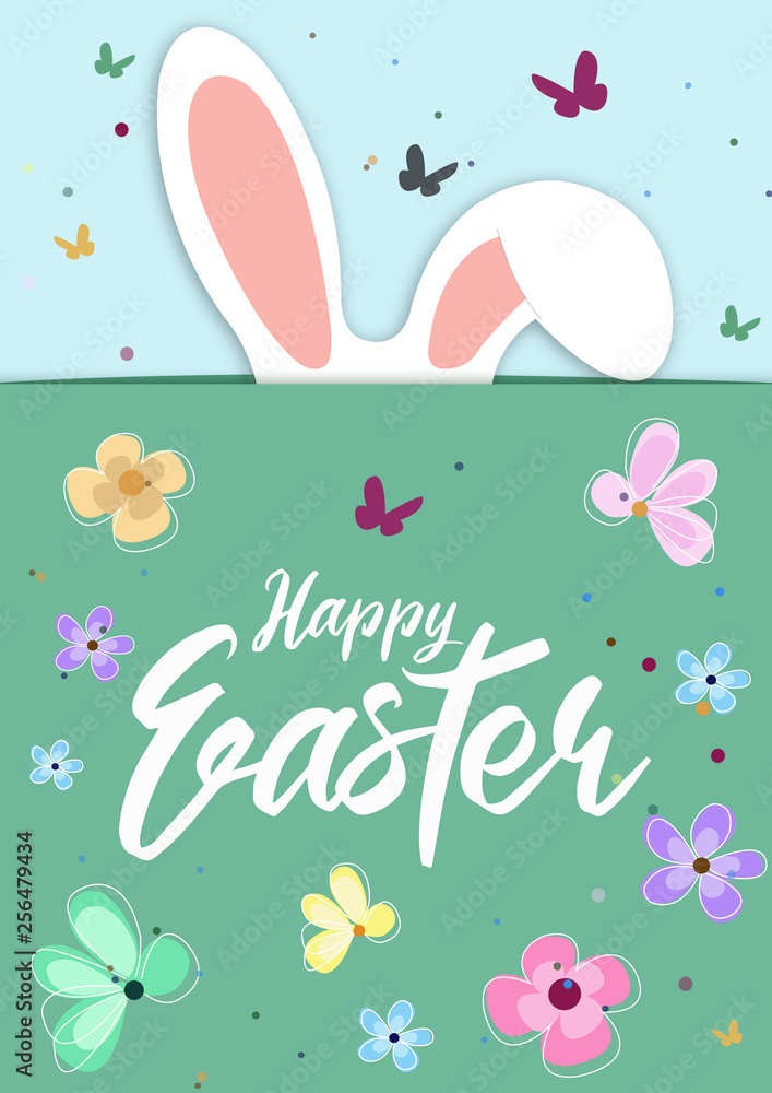 Naklejka premium Happy Easter!