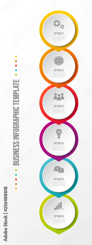 Design of a company timeline with business icons - infographic template. Vector Design of a company timeline with business icons - infographic template. Vector
