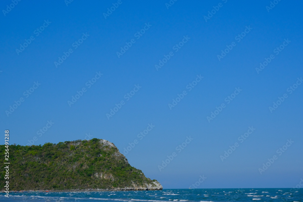 Fototapeta premium Sea Beach sky Parachute