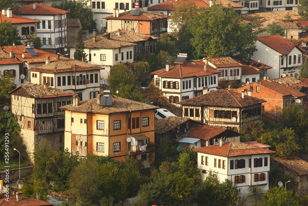 Traditional ottoman houses in Safranbolu, Turkey