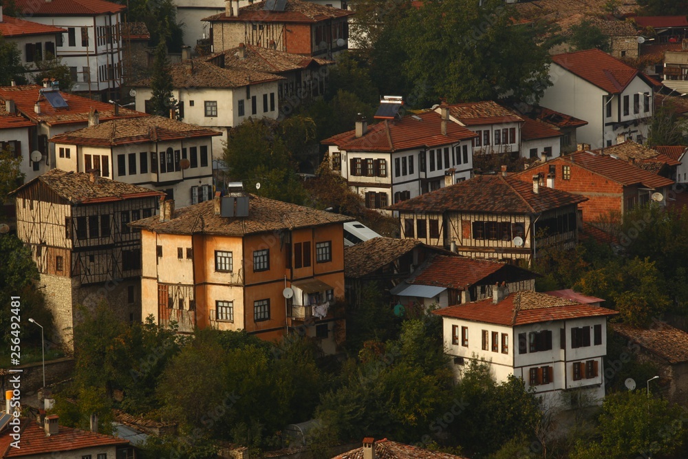 Traditional ottoman houses in Safranbolu, Turkey Traditional ottoman houses in Safranbolu, Turkey