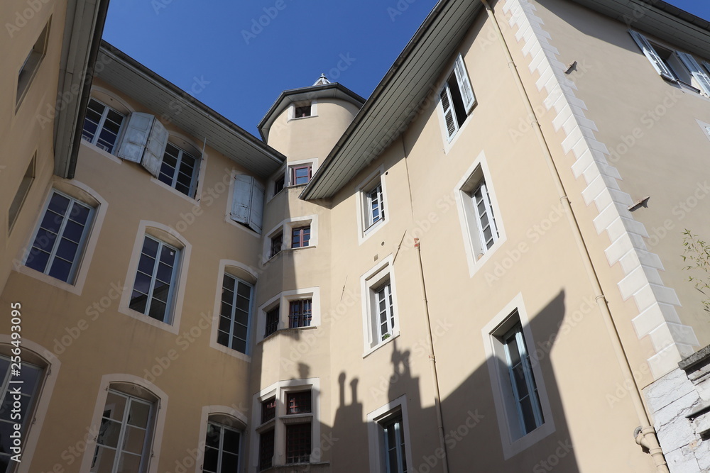 Fototapeta premium VILLE DE CHAMBERY - HOTEL DE CORDON - SAVOIE - FRANCE