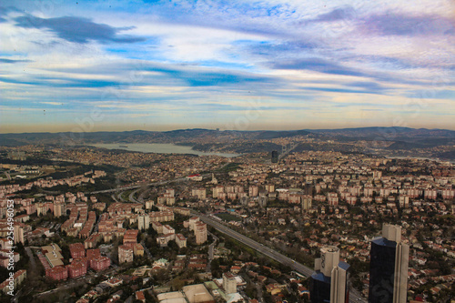 View to Istanblul from Turkey