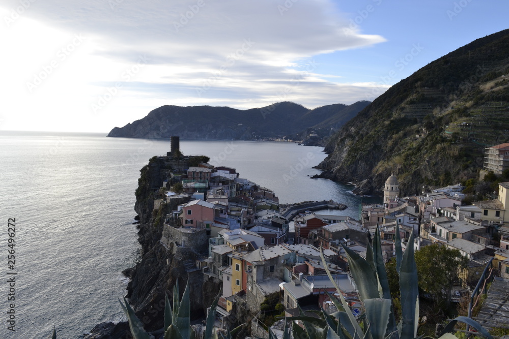 Panorama sulle Cinque Terre, Liguria