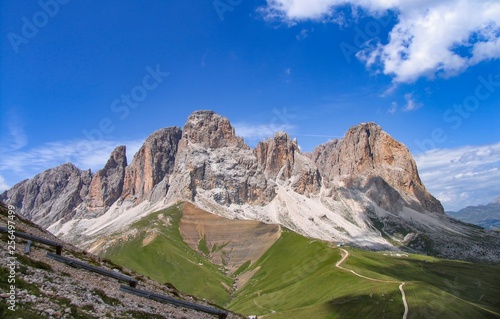 Italy beauty, Dolomites, Sassolungo mount