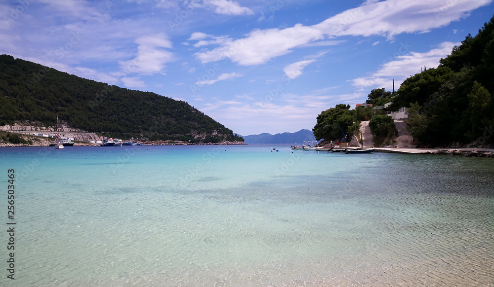 Fototapeta premium A peaceful beach in croatia