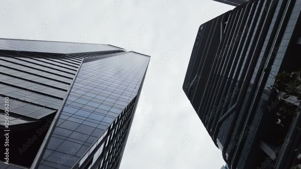 Office business buildings low angle view Office business buildings low angle view