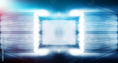Background of empty room, l...