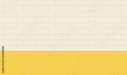 Kitchen ceramic mosaic flat icon vector isolated